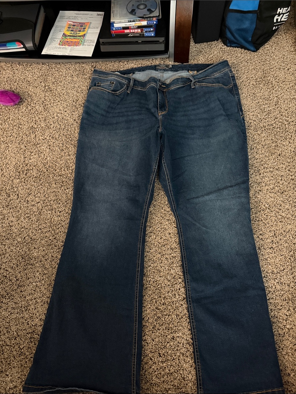 torrid Dark Blue Flare Jeans